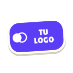Clac con un logo de ejemplo