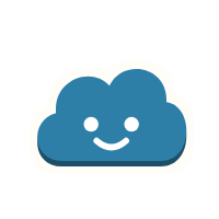 Clac con forma de una nube