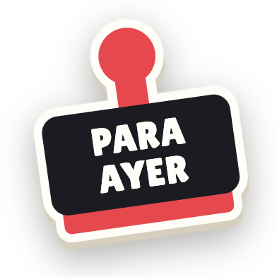 Clac de ejemplo «PARA AYER»